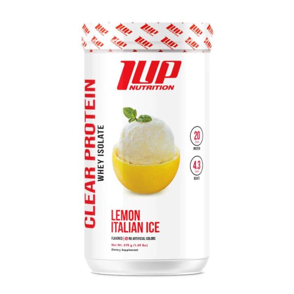 Clear Protein Isolate – Lemon Italian Ice Flavor, Pure Protein for Lean Muscle