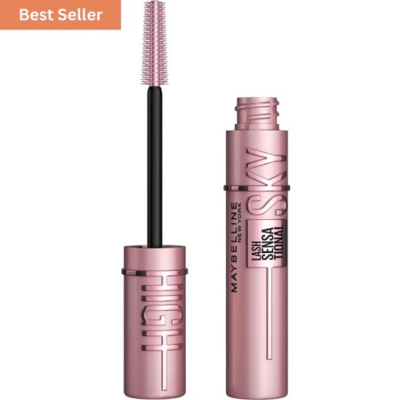 Maybelline Lash Sensational Sky High Washable Mascara – Extreme Length & Volume for Stunning Lashes