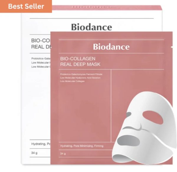 Bio-Collagen Real Deep Mask – Hydrating Overnight Hydrogel Mask for Radiant Skin